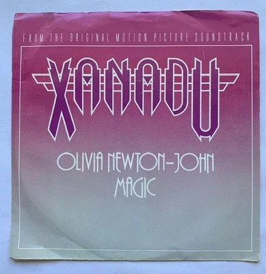 OLIVIA NEWTON JOHN-XANADU SOUNTRACK-MCA-MAGIC-FOOL COUNTRY-7" 1980 W/ SLEEVE EX - Image 1 of 4