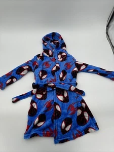 Blue Marvel Spider-Man XS Kids Robe - Picture 1 of 5