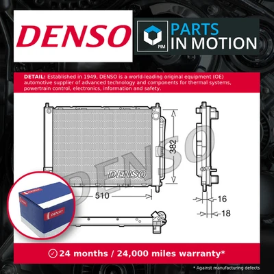 Radiator DRM23102 Denso 8200221498 8200688387 Genuine Top Quality Guaranteed New - Image 1 of 4