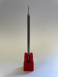 1/32 x 0,150 x 3,005 Radius 4 Flöte Hartmetall Endfräse - Bild 1 von 2
