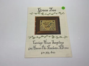 Carriage house sampling Green Tree Counted cross stitch pattern - Picture 1 of 3