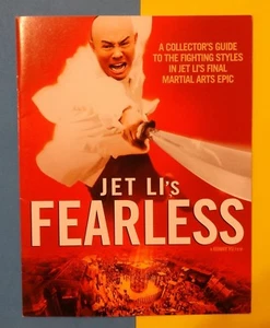 "Jet Li's FEARLESS" alias "Huo yuanjia" 2006 Collector's Guide - Filmprogramm - Bild 1 von 5