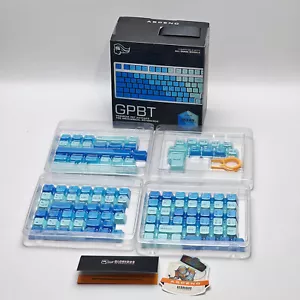 GLORIOUS GPBT Keycaps Ocean German Layout - New - All Gmmk Models Compatibility - Picture 1 of 12