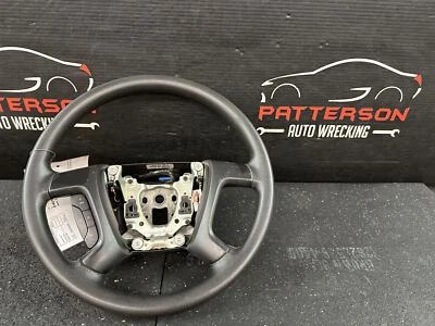 09-13 GMC SIERRA 1500 STEERING WHEEL BLACK TRIM CODE 88B - Image 1 of 4