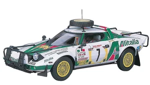 Hasegawa 1/24 Lancia Stratos Hf 1977 Safari Rally Kit montaggio - Foto 1 di 2