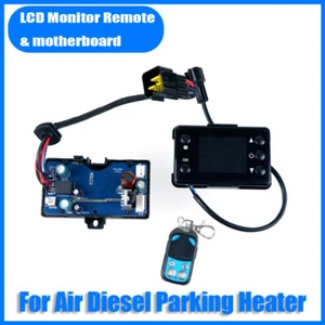 12V 24V 2-8KW Car Air Diesel Heater Remote Controller LCD Monitor Switch UK # - Picture 1 of 12