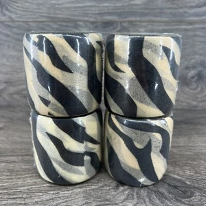 Patterned Medical Pre-Wrap Set of 4 Zebra Print Pre Wrap Headband - Picture 1 of 4
