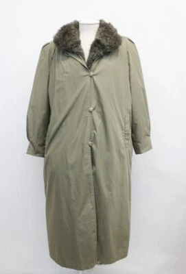 ARTÍCULO CHATARRA: IMPERMEABLE VERDE FORRO ZARIGÜEYA MUJER MUJER TALLA N/A Foto 1 de 4