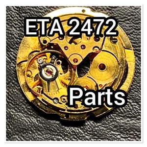watch movement parts ETA 2472 see list - Picture 1 of 30