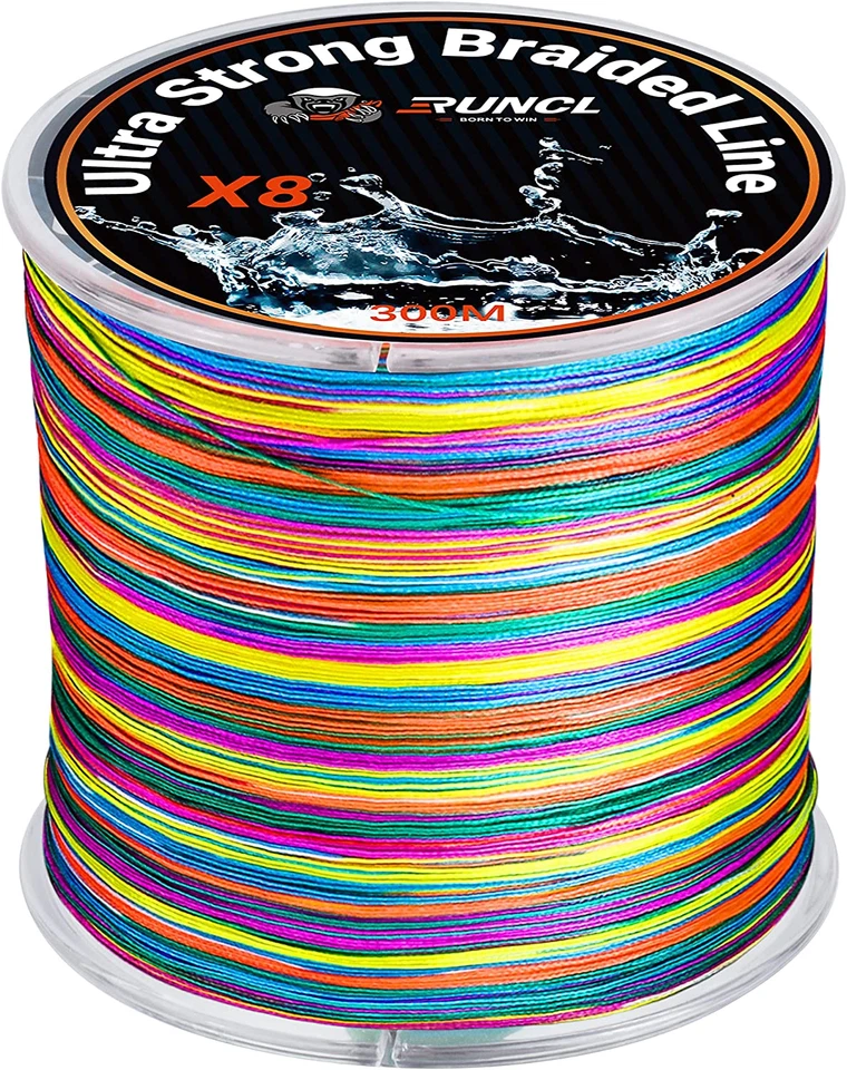 8 Strands Braided Fishing Line - High Visibility, Super Strong, 12Lb-100Lb - Image 1 of 4