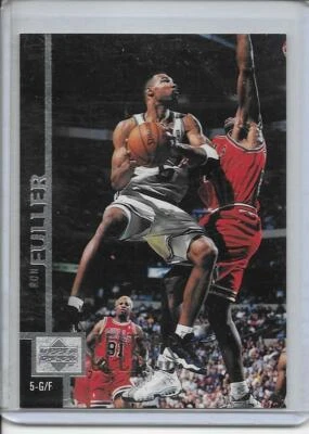 1997-98 Upper Deck RON MERCER TODD FULLER wrong back error card 1/1? Celtics GS - Image 1 of 2