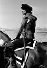 Elsa Martinelli on horseback filming La Araucana 1971 OLD PHOTO