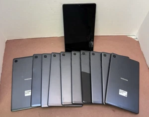 LOT OF 11 Samsung Galaxy Tab A7 Lite SM-T227U 32GB Wi-Fi + 4G Verizon AS IS G3 - Picture 1 of 3