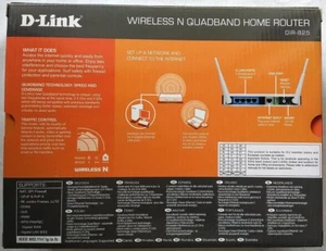 D-Link Wireless N Quadband Home Router DIR-825 + D-Link Wireless N Dualband USB - Bild 1 von 8