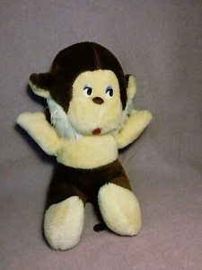14" vintage Superior Toy MONKEY FAIR PRIZE? STYROFOAM STUFFED plush toy - Picture 1 of 3