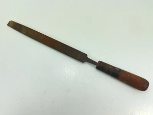 Vintage Simonds Nucut USA File Rasp Mill BD 16.25" L Wooden Double Sided Flat - Picture 1 of 8