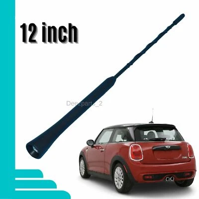 12" Antenna Black for Mini Cooper Hardtop 2002-2023 - Image 1 of 4