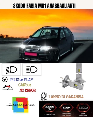 Kit Led Skoda Fabia Mk1 H7 6000K Blanco Anabaglianti - Imagen 1 de 4