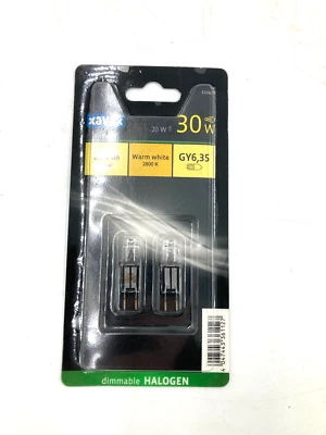 Xavax dimmbare Halogen, 290lm, GY6.35, 20W (=30W), warm weiß, (112479) - Bild 1 von 2
