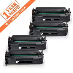 4 Stück CF258A 58A Tonerkartusche mit Chip für HP LaserJet Pro M404 MFP M428 - Bild 1 von 8