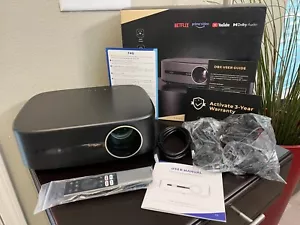Alvar 4K Projector V800P with WiFi 6 and Bluetooth Auto Focus Netflix HDR10+ - Picture 1 of 12