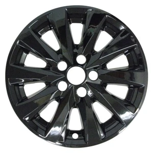 17" Gloss Black Wheel Skins Fits 2018-2020 Toyota Camry - Picture 1 of 1