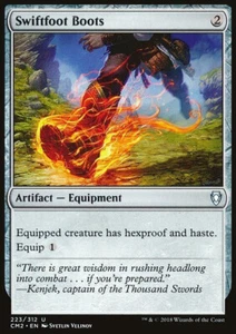 Magic the Gathering MTG Swiftfoot Boots Random Set EDH Staple CNY - Picture 1 of 1