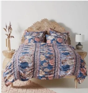 Anthropologie Majorelle Queen Sx Duvet Cover Set. - Picture 1 of 4