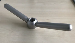 Knebelmutter DIN 80701, Doppelarm Spannmutter M20 Edelstahl 1.4305 Flügelmutter - Bild 1 von 3