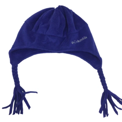 Columbia Unisex Youth Kids Winter Hat Ear Cap Blue One Size NWT — 第 1/4 张图片