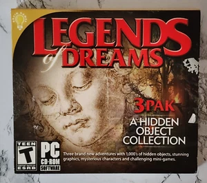 Legends of Dreams PC CD-ROM Hidden Object Mystery Puzzle Collection 2011 - Picture 1 of 3