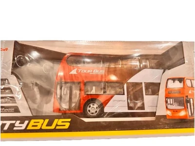 Rc Double Decker  Bus Remote Control Bus Girls Boys TOUR BUS{ RANDOMLY SEND } - Image 1 of 4