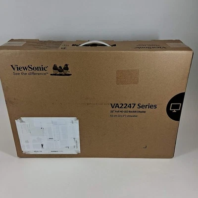 ViewSonic 22" VS18521 LED LED 100Hz LED Monitor - Image 1 of 4
