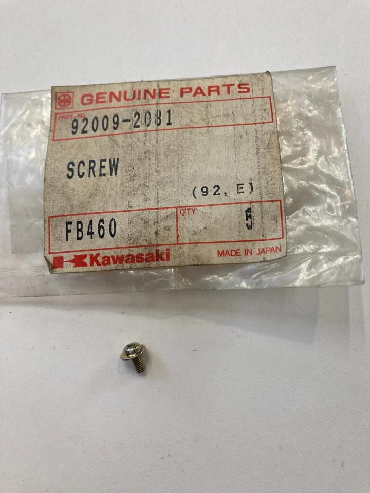 Genuine Kawasaki Screw 92009-2081 - Изображение 1 из 1