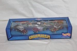 Hot Wheels Lowrider Rivista Set di 3 53 Bel Air 69 Riviera 70 Monte Carlo NUOVO - Foto 1 di 3