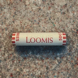 *LAST YEAR 50 Roll of 2025-P Uncirculated NEW Lincoln Shield Pennies Loomis - Picture 1 of 5