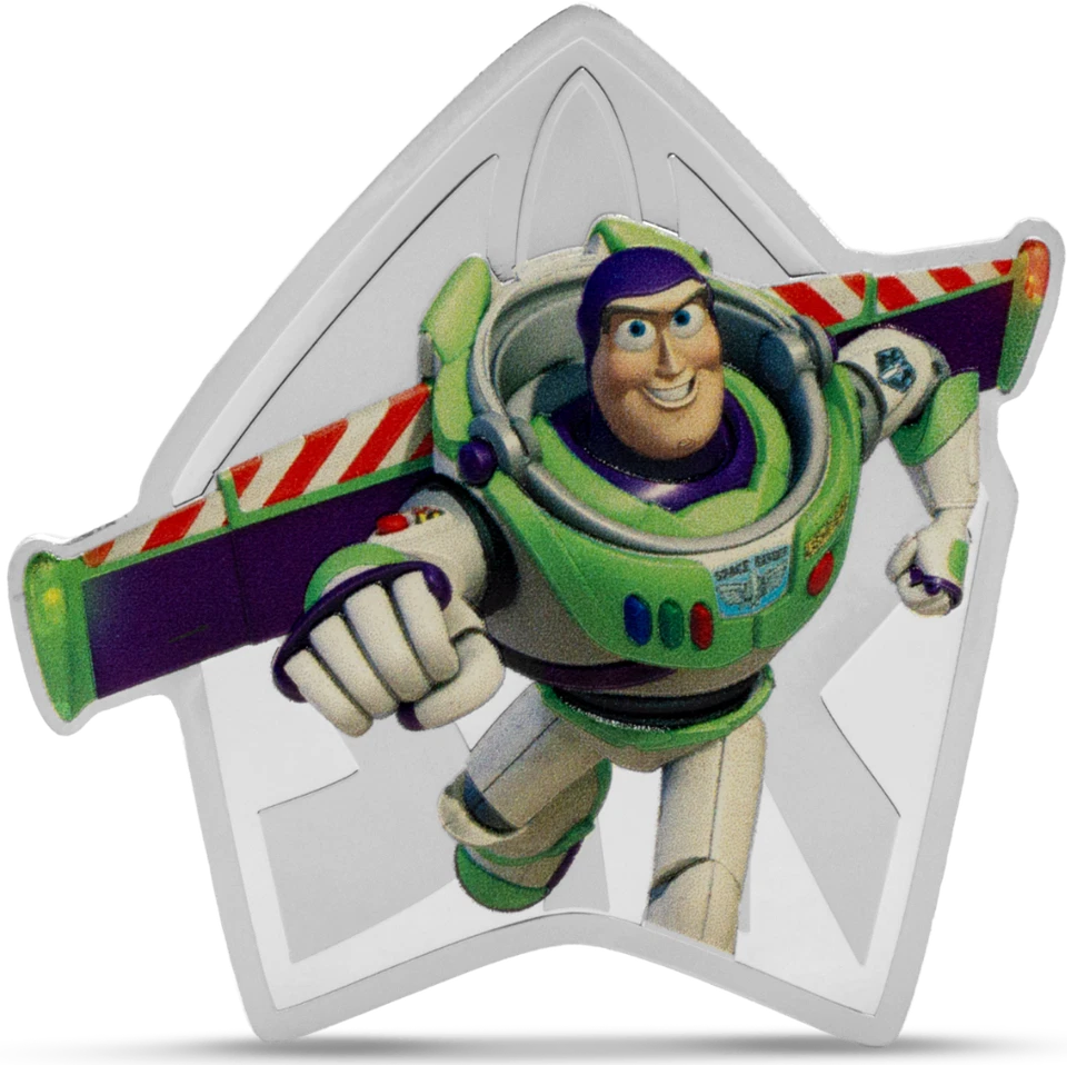 Niue Disney Toy Story 2025 30 aniversario Buzz Lightyear 1 oz plata a prueba 999 Foto 1 de 1