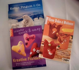 3 Hefte Anregungen und Anleitugen Über Filzen - Bild 1 von 3