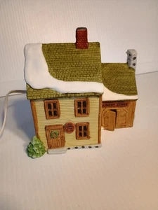 Dept 56 New England Village Series Livery Stable & Boot Shop - Picture 1 of 9
