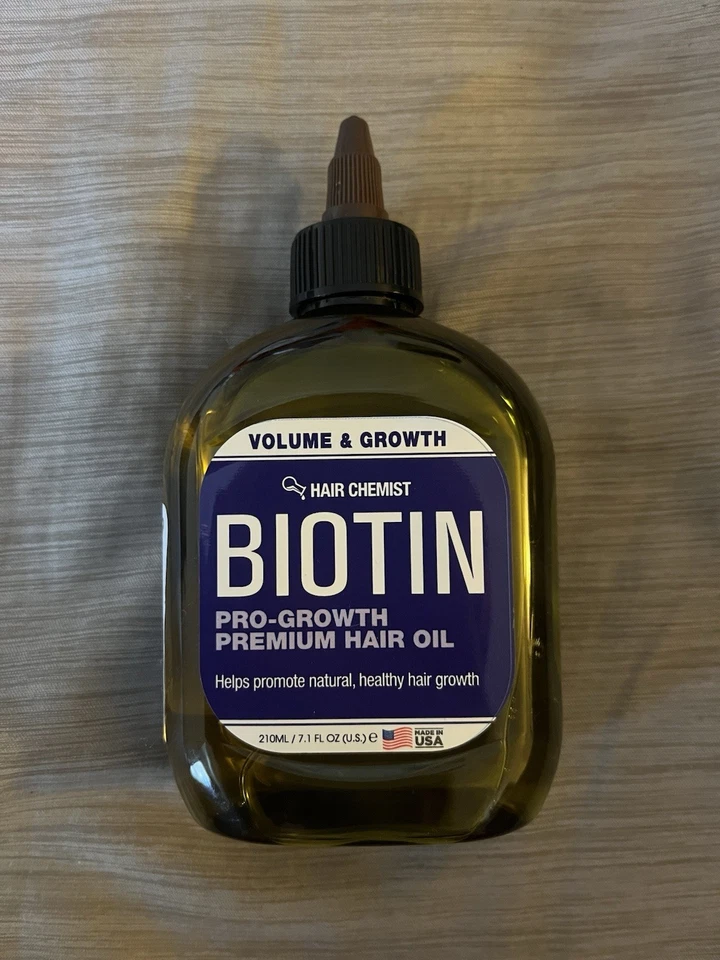 Difeel Biotin Pro-Growth Premium Hair Oil 210 Ml/ 7.1 oz Volume and Growth New - Image 1 of 1