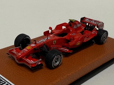 1/43 Ferrari F2007 from 2007 F1 Season of Kimi Raikkonen Leather base JPN258 - Image 1 of 4