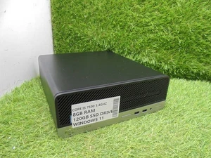 HP ProDesk 400 G4 Desktop PC i5 7500 8GB 120GB SSD WINDOWS 11 TOWER READY SFF - Picture 1 of 4