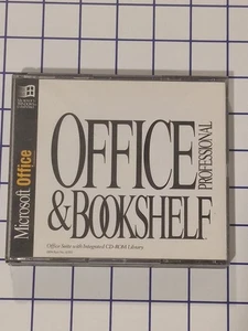 Microsoft Office Professional and Bookshelf Software CD | 1994 Vintage Windows - Picture 1 of 4