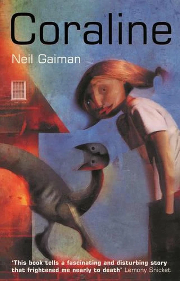 Coraline by Neil Gaiman (English) Paperback Book - Image 1 of 1