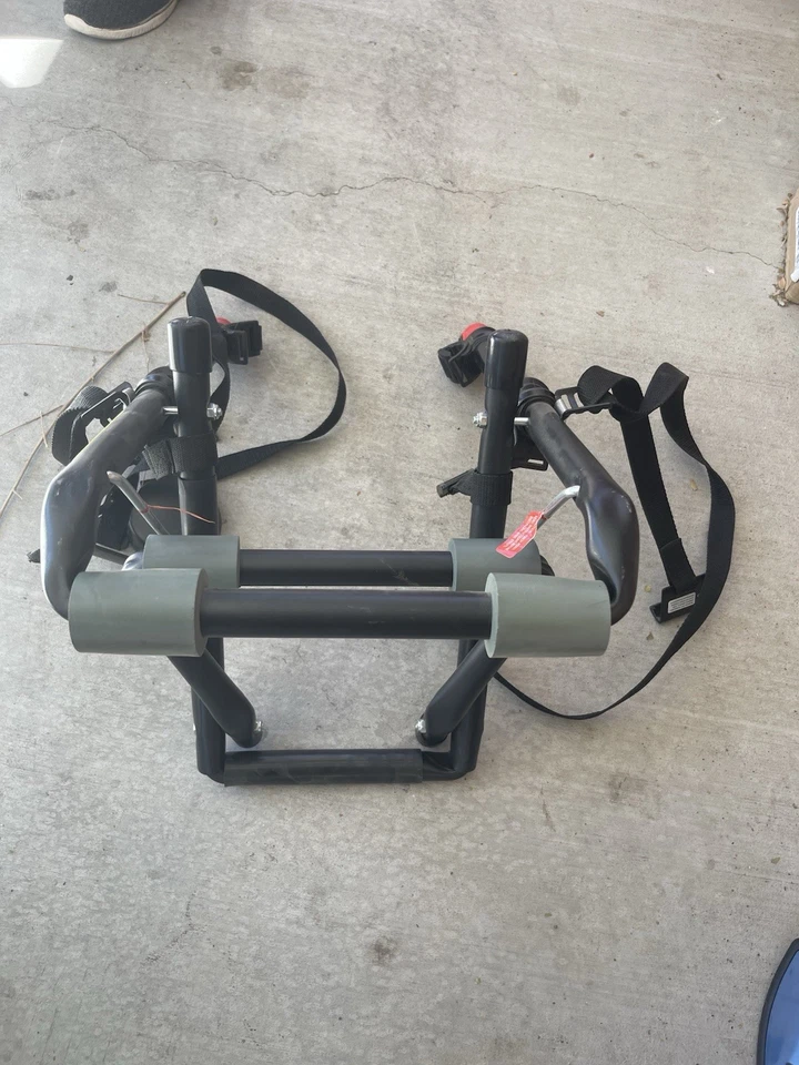 Saris Bones EX 2 Bicycle Trunk Mount Rack Black, Two-Bike Compatible See Picture - Image 1 of 4