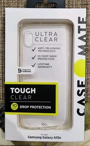 Case-Mate Tough Clear Case for Samsung Galaxy A10e – 10ft Drop Protection - Picture 1 of 4