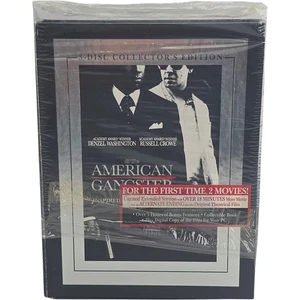 American Gangster DVD DigiPack 3 Disc Collector's Ridley Scott -18 Area 1 - Picture 1 of 8