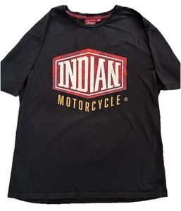 Indian Motorcycles T-Shirt Size XL Graphic Indian Logo Red Biker EUC - Picture 1 of 3