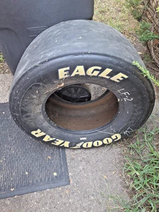 nascar goodyear tire yellow molded lettering w/ white marker numbers 2010 made - Picture 1 of 14