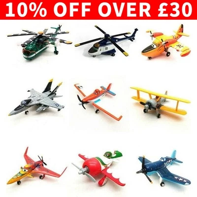 SKY_TOY CAR Disney Pixar Cars Lot Planes Dusty 1:55 Diecast Toy Model Plane Loose Kids Gifts